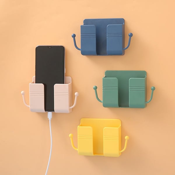 🔥 50% RABATT 📱 Fjärrkontroll & mobiltelefon väggförvaring ✨ Smart kontakt-väggmonterad hållare – organiserat, snyggt & praktiskt i hemmet 🏡