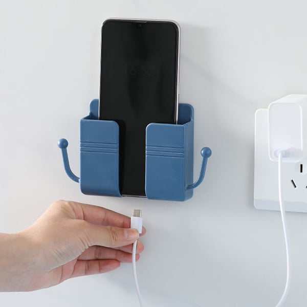 🔥 50% RABATT 📱 Fjärrkontroll & mobiltelefon väggförvaring ✨ Smart kontakt-väggmonterad hållare – organiserat, snyggt & praktiskt i hemmet 🏡