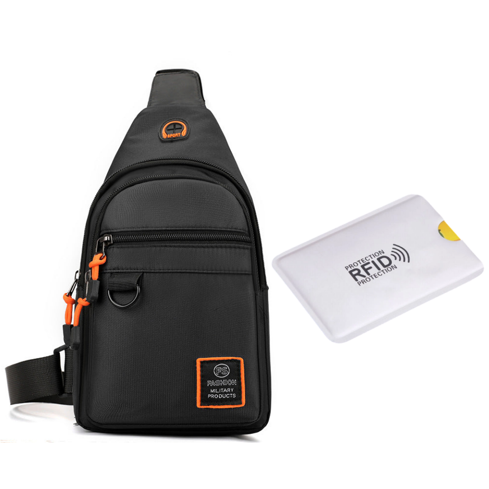 🔥Vattentät crossbody-väska med flera fickor🔥