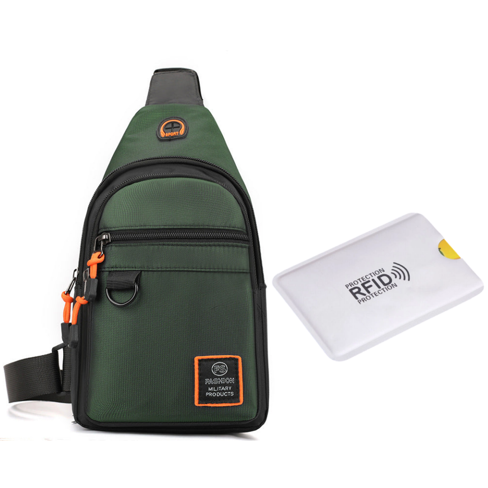 🔥Vattentät crossbody-väska med flera fickor🔥