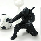 Kreativ pennhållare i form av en ninjakrigare, 3D-printad