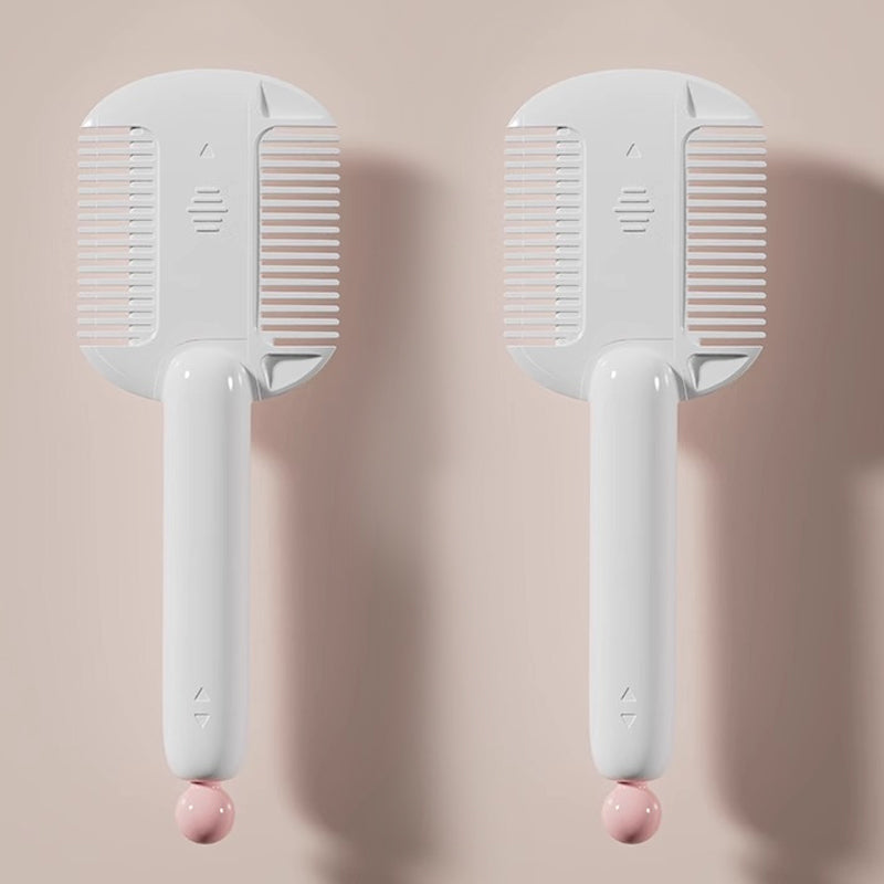 💇 TIDSBEGRÄNSAT 50% RABATT! Justerbar DIY-hårtunningskam, dubbelsidigt säkert hårstylingverktyg för hemmet
