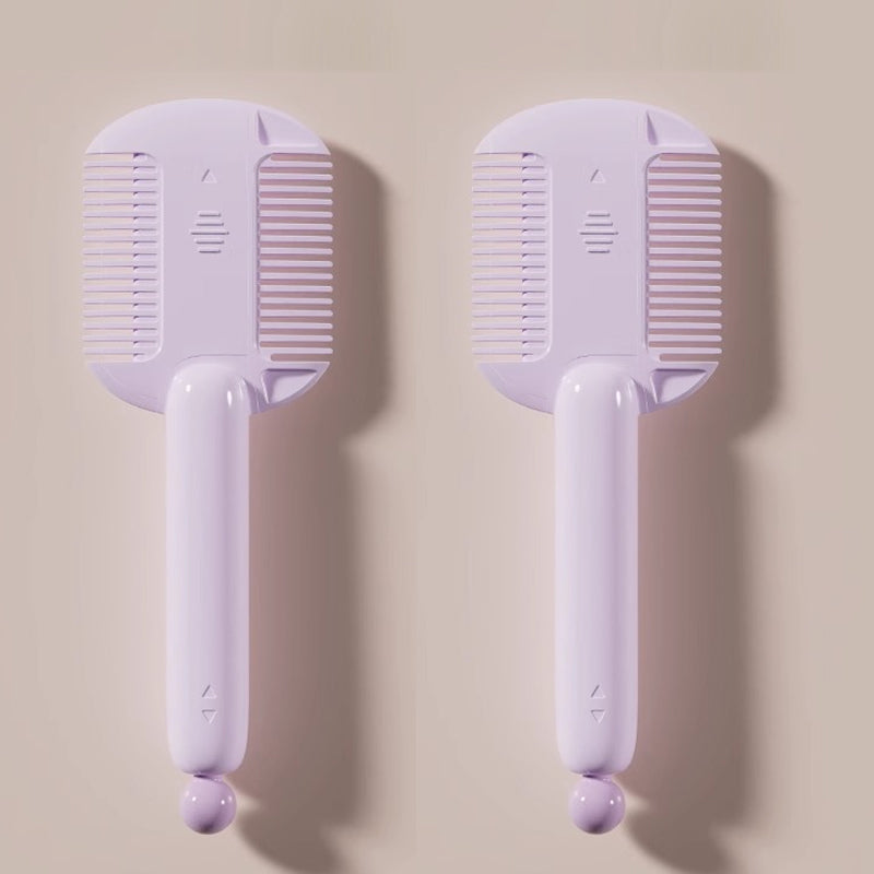 💇 TIDSBEGRÄNSAT 50% RABATT! Justerbar DIY-hårtunningskam, dubbelsidigt säkert hårstylingverktyg för hemmet