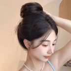 Hårscrunchie för rufsig knut för kvinnor