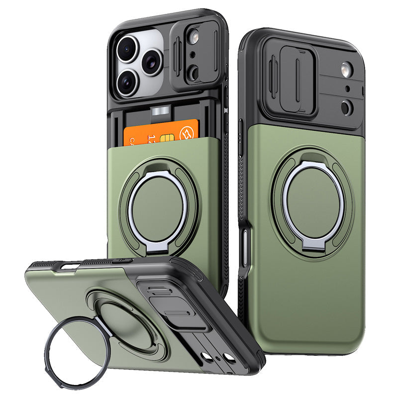 Robust telefonfodral – skjutskydd och kortficka