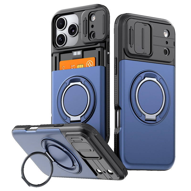 Robust telefonfodral – skjutskydd och kortficka