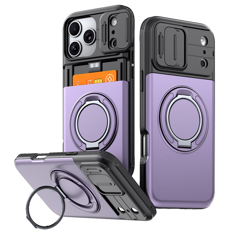 Robust telefonfodral – skjutskydd och kortficka