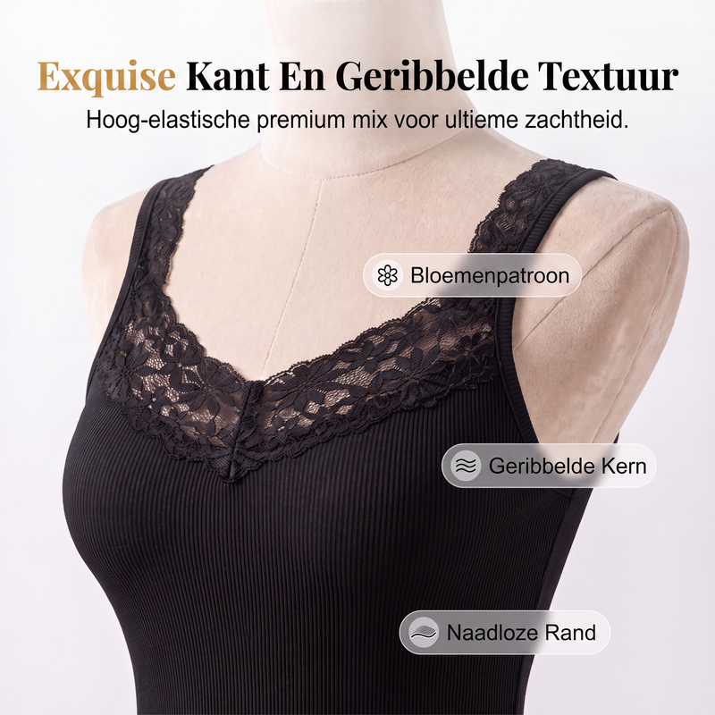 🌸 Ny Kollektion ✨ Damtopp i spets, åtsittande, i stora storlekar 👚 Elegant look, bekväm passform & självsäker utstrålning